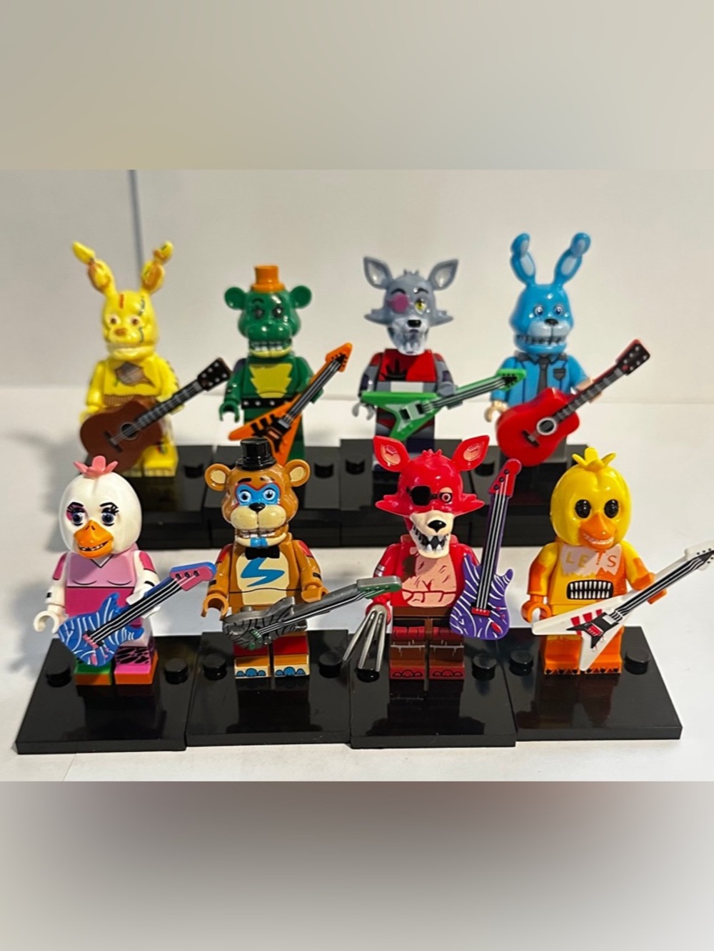 Five Nights at Freddy's Custom Minifigures Lot of 8